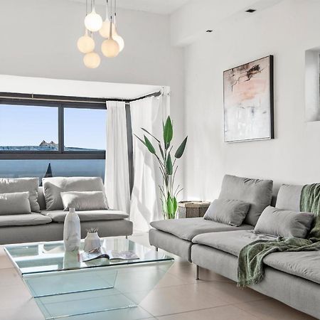 Glorious Renovated Apartment On Top Of The Beach Тель-Авив Экстерьер фото